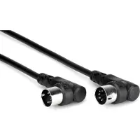 Hosa Technology Hosa MID-310RR r-ang. MIDI Cable r-ang. 5-pin DIN to s. 10ft