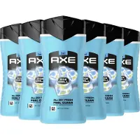 Axe 3-in-1 Douchegel - Ice Chill - 6 x 250 ml - Voordeelverpakking