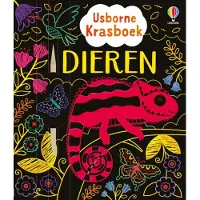 Usborne Krasboek Dieren (Paperback)