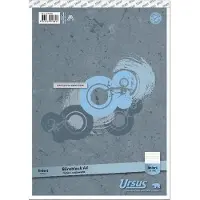 Ursus Style Notitieblok A4 Gelinieerd Geniet Papier Wit Geperforeerd 50 Vellen