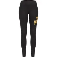 Lonsdale Leggings 'AGLISH' geel / zwart