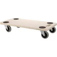 Diggers Multiplex Verhuisplaat | 58x29cm | 200kg Capaciteit | 75mm TPR Wielen | FSC 100% - DIG825