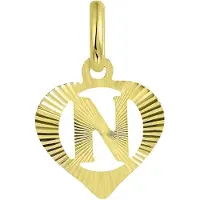 Lucardi Hangers 'Buchstabe' goud