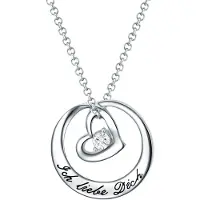 Rafaela Donata Ketting zilver / transparant