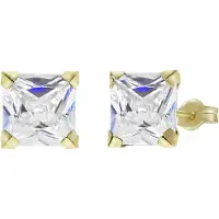 Lucardi Oorbel 'Klassisch' goud / zilver