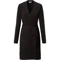 Sassa Ochtendjas 'CASUAL COMFORT' zwart