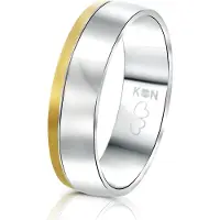 Lucardi Ring goud / zilver