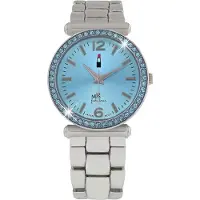 Lucardi Analoog horloge turquoise / zwart / zilver