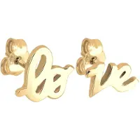 Elli Oorbellen 'Love' goud