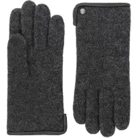 Roeckl Vingerhandschoenen 'KLASSISCHER WALKHANDSCHUH' grijs / antraciet / basaltgrijs / donkergrijs / grijs gemêleerd
