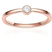 Eastside Ring rose-goud