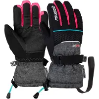 Reusch Sporthandschoenen 'Connor R-TEX XT' neonroze / zwart / zwart gemêleerd / wit
