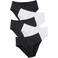 Ulla Popken Slip zwart / wit