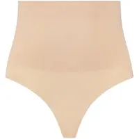 Bye Bra Shapingslip 'Seamless High Waist Thong' beige