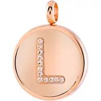 Lucardi Hangers rose-goud / transparant