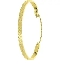 Lucardi Armband 'Cheri' goud