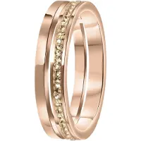 Lucardi Ring rose-goud