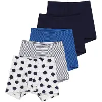 Schiesser Onderbroek navy / royal blue/koningsblauw / wit