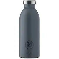 24Bottles Drinkfles 'Clima 500 ml' donkergrijs