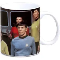 Logoshirt Star Trek - Équipage De L'uss Enterprise Mug De Café - Présenté Dans Un Coffret Cadeau - Multicolore - Design Original Sous Licence -