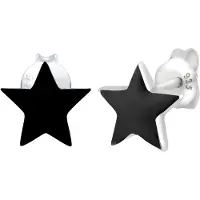 Elli Oorbellen 'Stars' zwart