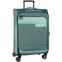 Travelite Trolley 'Viia' donkergrijs / groen