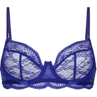 Hunkemoller BH 'Isabelle' royal blue/koningsblauw