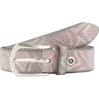 B.belt Riem leer 90 cm roze