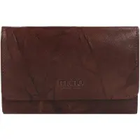 Mano Portemonnee 'Donna Aurona' donkerbruin