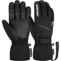 Reusch - Skihandschoenen - Morris Gore-Tex Black / White voor Unisex - Maat 7 - Zwart