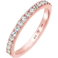 Elli Ring rose-goud / wit
