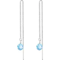 Elli Oorbellen lichtblauw / zilver