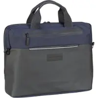 Porsche Design Aktenkoffer 'Urban Eco' donkerblauw / donkergrijs