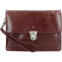 Esquire Clutch 'Toscana' donkerbruin
