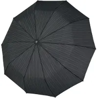 Doppler Paraplu 'Fiber Magic' donkergrijs / zwart
