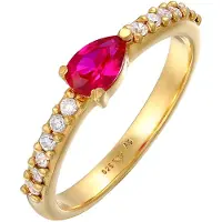 Elli Ring goud / pitaja roze