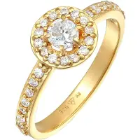 Elli Ring goud / transparant