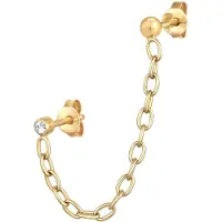 Elli Oorbellen 'Ear Chain' goud