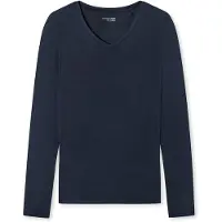 Schiesser Slaapshirt ' Mix+Relax ' blauw