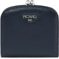PICARD Portemonnee 'Bingo' donkerblauw / zilver