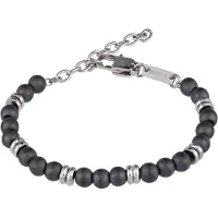 Breil Armband donkergrijs / zilver