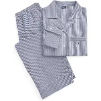 Ralph Lauren Pyjama blauw / wit