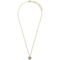 Lucardi Ketting 'Vintage' goud / transparant