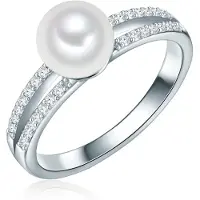 Valero Pearls Ring zilver
