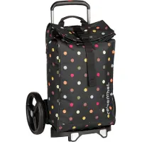 Reisenthel Trolley 'Citycruiser' lichtblauw / bruin / geel / groen / rood / zwart