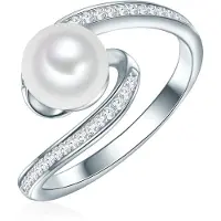 Valero Pearls Ring zilver