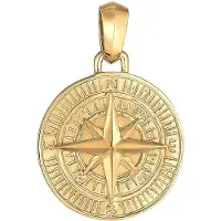 KUZZOI Hangers 'Kompass' goud