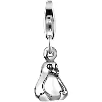 Nenalina Hangers 'Pinguin' zilver