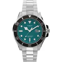 Timex Analoog horloge ' Harborside Coast ' groen / zwart / zilver