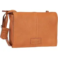 Burkely Soft Skylar Double Pocket Flap cozy cognac damestas